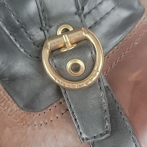 ‎LUCCA LANE MARELLA Two Toned Riding Boots [SIZE 7] - Picture 8 of 8